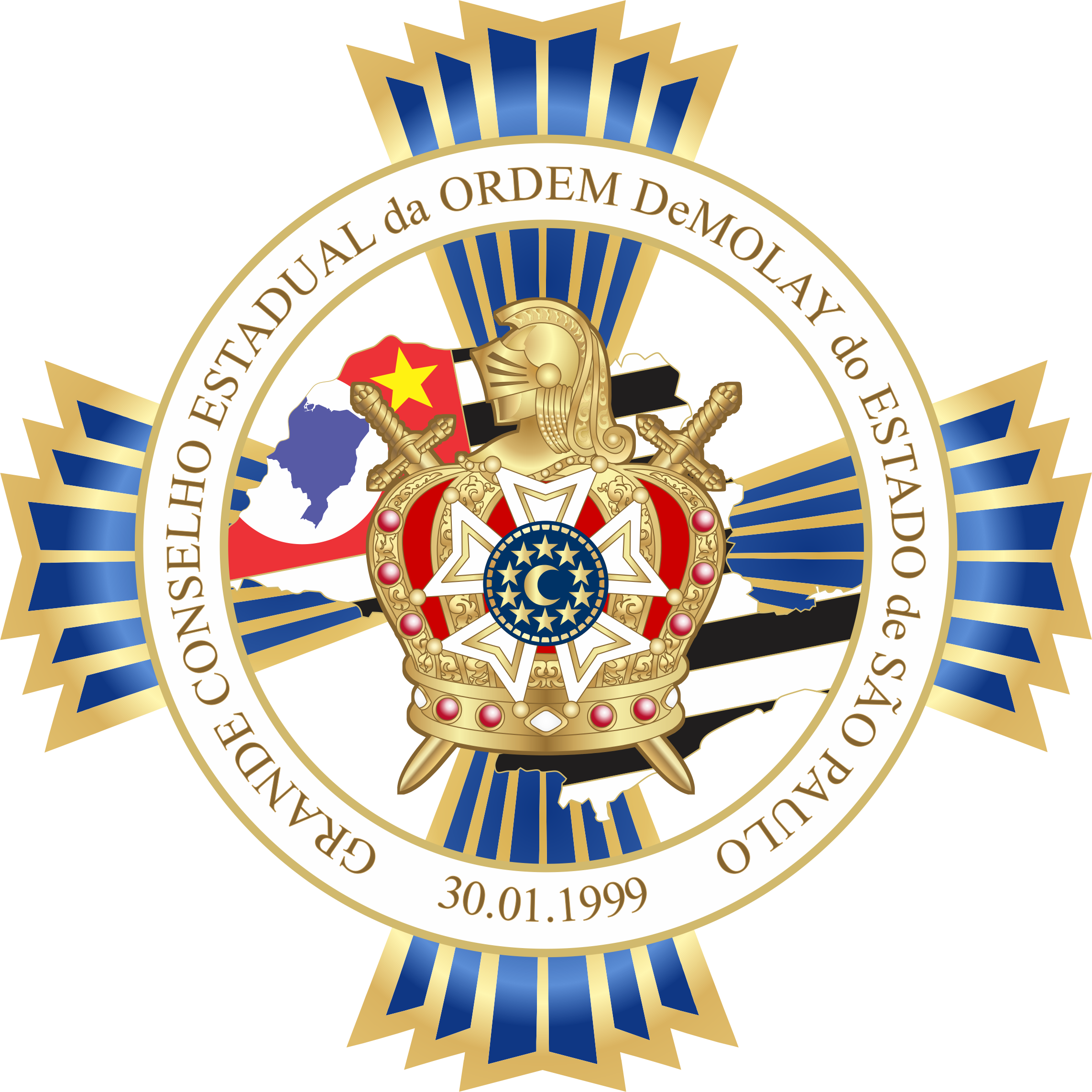 Identidade institucional dO Grande Conselho Estadual da Ordem DeMolay do Estado de São Paulo